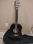 Fender Acoustic Guitar FA-100 Black W/ Bag No Strap. Fixed Price $129.99.