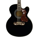 Epiphone EJ200SCE Black Acoustic Guitar W/hsc (used). Fixed Price $449.99.
