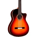 Cordoba Fusion Orchestra Ce Crossover Classical A/e Guitar Teardrop Sunburst. Fixed Price $649.99.