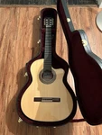 Jose Ramirez Cutaway Acoustic Guitar Estudio 4NCWE Spruce + Ohsc Mint. Fixed Price $3200.00.