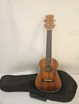 Brand New Mitchell MU-100 Koa Concert Ukulele With Bag Abalone Engraving. Fixed Price $152.10.