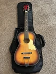 Rare Model Vintage 1967 Norma 3/4 Parlor Guitar FG3 Reinforced Steel Neck. Fixed Price $300.00.