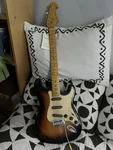 Spectrum Acoustic Electric Guitar Sunburst Solid Body 6 String Maple Neck. Fixed Price $120.00.