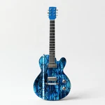 Blue Matrix Guitar/bass Axe Premium Re-skin Vinyl Wrap Reproduction. Fixed Price $36.00.