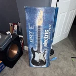 Vinci Electric Guitar Pack Black 6 String W/ Strap Picks Tuner Amp Dvd. Fixed Price $75.00.