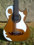 Micas Bajo Sexto Paracho Guitars Blancas RD2-QNTSXT 1 (pickguards Only). Fixed Price $24.99.