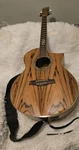 Ibanez Exotic Zebrawood EW20ZWENT1201 Acoustic Electric Guitar W/ Case & Strap. Fixed Price $848.00.