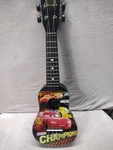 Disney Pixar Cars Lightning Mcqueen 20 Mini Guitar Ukulele Excellent!. Fixed Price $18.48.
