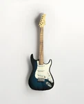 Crescent Electric Guitar 6-STRING Blue/black Burst 2000-2016. Fixed Price $99.99.