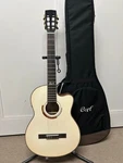 Cort Sol Encanto Classical Nylon Acoustic Guitar W/electronics White Blonde. Fixed Price $999.99.
