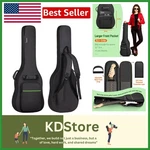 Travel-ready Electric Guitar Bag With Dual Straps And Ample Storage Green Line. Fixed Price $44.99.