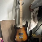 Sawtooth Solid Body Electric Guitar 6 String Maple Neck Left Handed. Fixed Price $250.00.