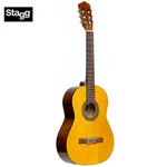 Stagg SCL50 1/2-NAT Size Student Nylon Classical Acoustic Guitar Natural. Fixed Price $129.99.