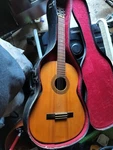Yamaha G-50A Acoustic Guitar 6 String Right Handed With Hard Carrying Case Black. Fixed Price $150.00.