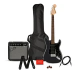 Squier Affinity Stratocaster Hss Guitar Pack W/frontman Amp Charcoal Frost Metal. Fixed Price $399.99.