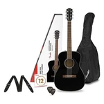 Fender CD60S Concert Acoustic Guitar Pack Black. Fixed Price $249.99.