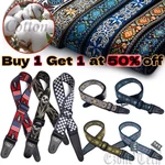 Guitar Straps Vintage Embroidered For Bass Electric Acoustic Adjustable. Fixed Price $10.92.