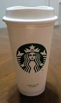 Travel To Go Starbucks Coffee Tumbler Reusable Plastic Cup Grande 16OZ. Fixed Price $10.64.
