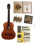 Don Pablo Beginner 38 Inch Acoustic Guitar Starter Kit - Brown. Fixed Price $90.00.
