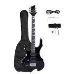 Glarry Flame Left Hand Hsh Electric Guitar Pickup Shaped Pack Strap Picks. Fixed Price $71.00.