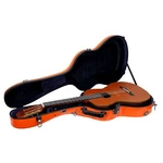 Crossrock Deluxe Fiberglass Fits For Classical Guitar Case, 4/4 Full Size-orange. Fixed Price $399.99.