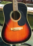Aria Dreadnought AD35 Bs Acoustic Guitar With Spruce Top Rosewood Sides & Back. Fixed Price $515.99.