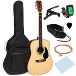 41 In All-wood Acoustic Guitar Starter Kit Foam Padded Gig Bag. Fixed Price $133.32.
