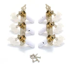 Grover Standard Chrome Strip 3X3 Horizontal Tuners For Classical Guitar 303C. Fixed Price $37.00.