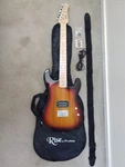 Sawtooth Rise Sunburst Solid Body Beginner-intermediate Electric Guitar Set. Fixed Price $90.00.