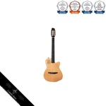 Godin Acs Nylon Electro-acoustic Guitar Solid Spruce Top Natural Finish Model. Fixed Price $2955.02.