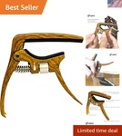 Guitar Capo Trigger Tension Adjustable Professional For 6 Strings Acoustic An.... Fixed Price $41.27.