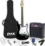 Lyxpro Beginner 39 Electric Guitar & Accessories - Black/white. Fixed Price $199.99.