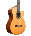 Pre-owned Alvarez AC65CE Artist Classical Acoustic-electric Guitar. Fixed Price $600.00.