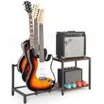 Stand For 3 Electric Bass With Amp - Heavy Duty Adjustab.... Fixed Price $59.75.