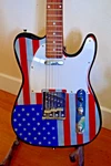 Electric Guitar Stedman Pro American Flag. Fixed Price $175.00.