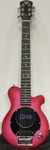 Pignose PGG-200FM Spk Mini Electric Guitar See-through Pink Built-in Amplifier. Fixed Price $354.00.