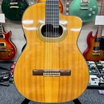 Acoustic Electric Guitar Takamine NPT-315 Maccaferri Natural Classic. Fixed Price $1335.00.