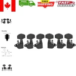 Pro 3X3 Sealed Guitar Tuning Pegs - Big Button Black For Paul & Sg Styles. Fixed Price $38.01.