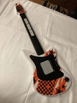 First Act Discovery Electric Toy Guitar Rare Orange Black White Noise And Cheers. Fixed Price $19.93.